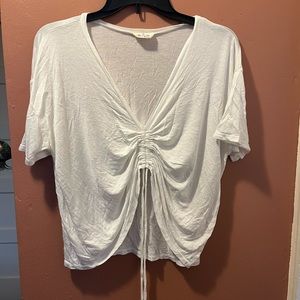 Amante cinch tie top